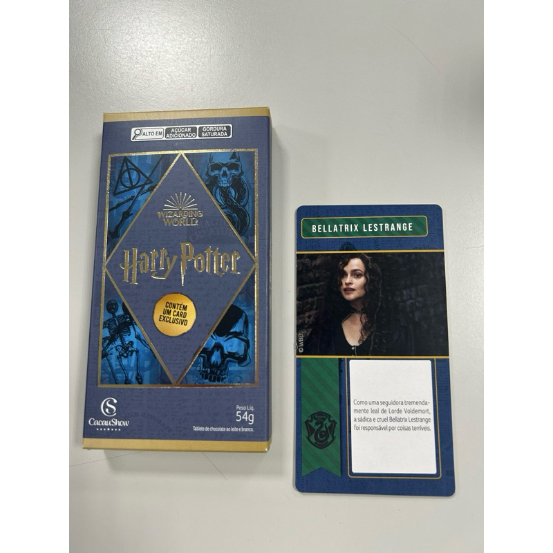 Cards Colecionáveis Harry Potter Cacau Show