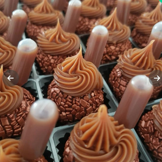 50~250 Ampola Saborizante Cilindro 0,5ml Para Brigadeiro (Prime Chef) em Oferta na Shopee