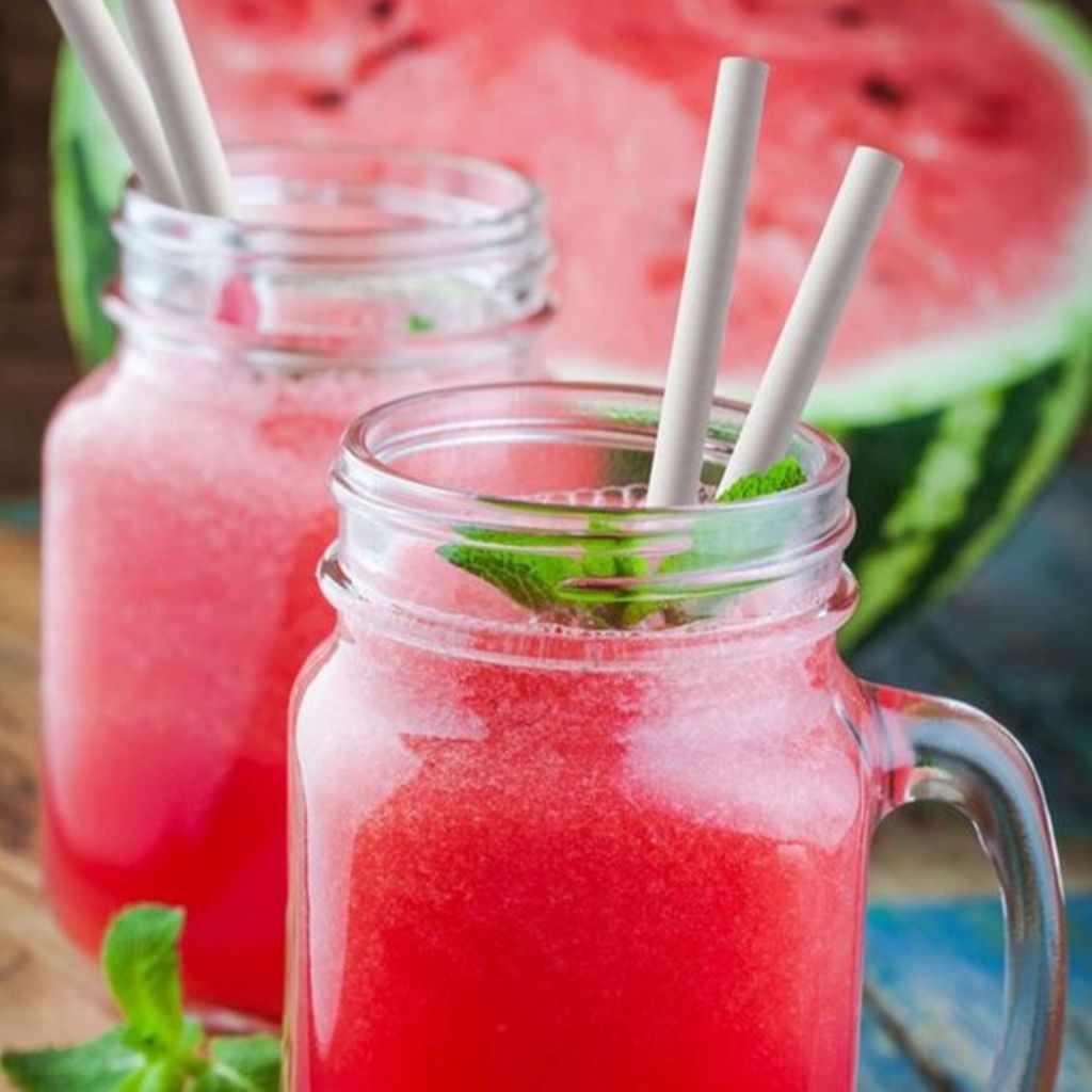 Pacote Com 100 Unidades Canudo De Papel Biodegradável