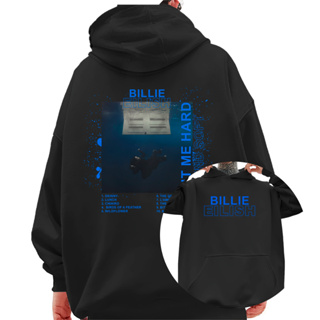 Moletom Canguru Blusa de Frio Billie Eilish Hit Me Hard Album Blue Pop em Oferta na Shopee