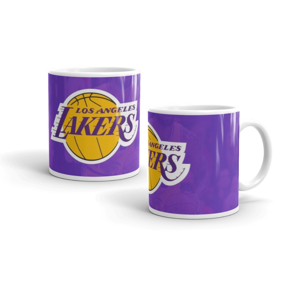 Caneca Los Angeles Lakers Basquete - Personalizada 325ML