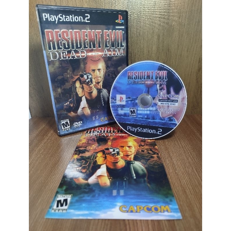Jogo Resident evil: Dead Aim - Playstation 2