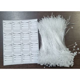 Kit Trava Anel 1000 unidades (125mm) e 1000 Etiquetas de preço em Oferta na Shopee