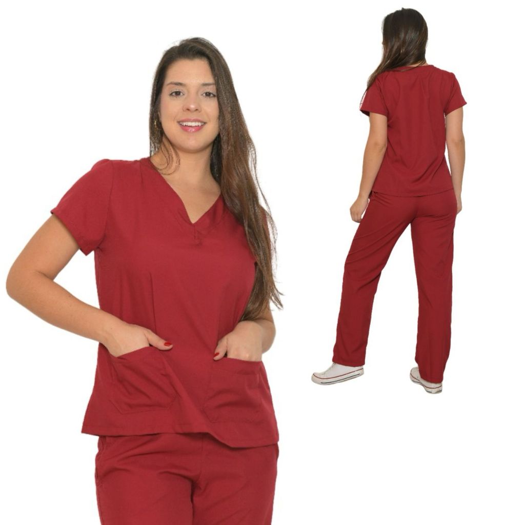 Pijama Hospitalar Feminino uniforme conjunto de enfermagem pijama hospitalar Scrubs unissex 10