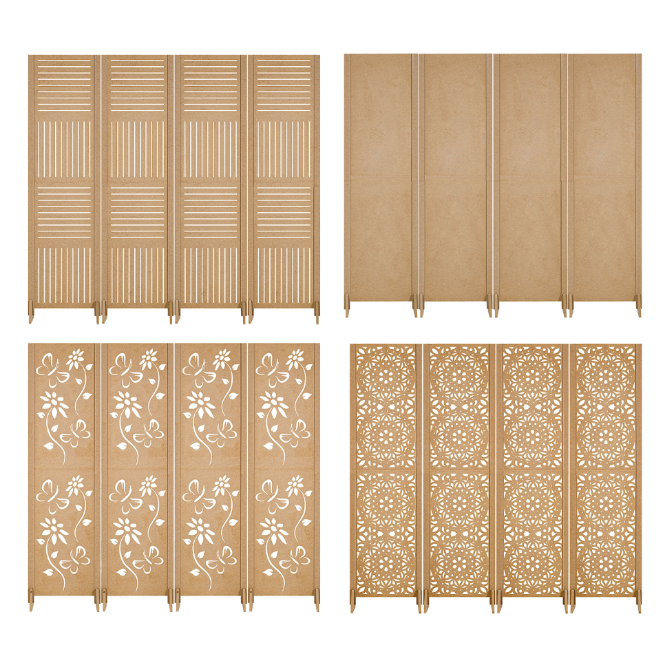 Biombo 4 Folhas Fechado: Onde Comprar | BuscaProdutos