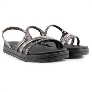 Sandália Papete Moleca Tiras Glitter Feminina 100% Original Com Nota Fiscal e Garantia em Oferta na Shopee