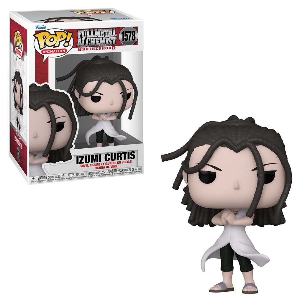 FUNKO POP ANIMATION FULLMETAL ALCHEMIST BROTHERHOOD - IZUMI CURTIS 1578 NOVO ORIGINAL