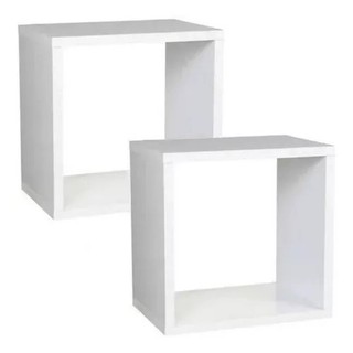 Nicho Decorativo Kit Com 2 Unidades, Grande 30x30x10