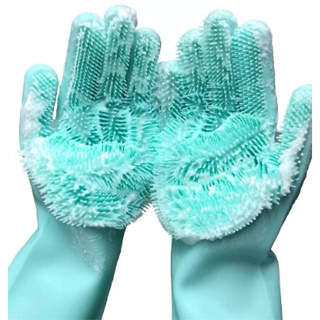 Par De Luva Lava Louça Silicone Mágica Multiuso Cozinha em Oferta na Shopee