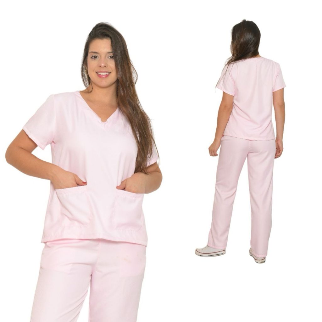 Pijama Cirúrgico  Veterinários, Uniforme Profissional Pijamas Hospitalar Scrub Unissex 10