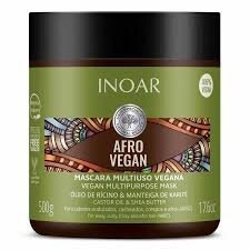 Inoar Profissional Afro Vegan Máscara 500g em Oferta na Shopee