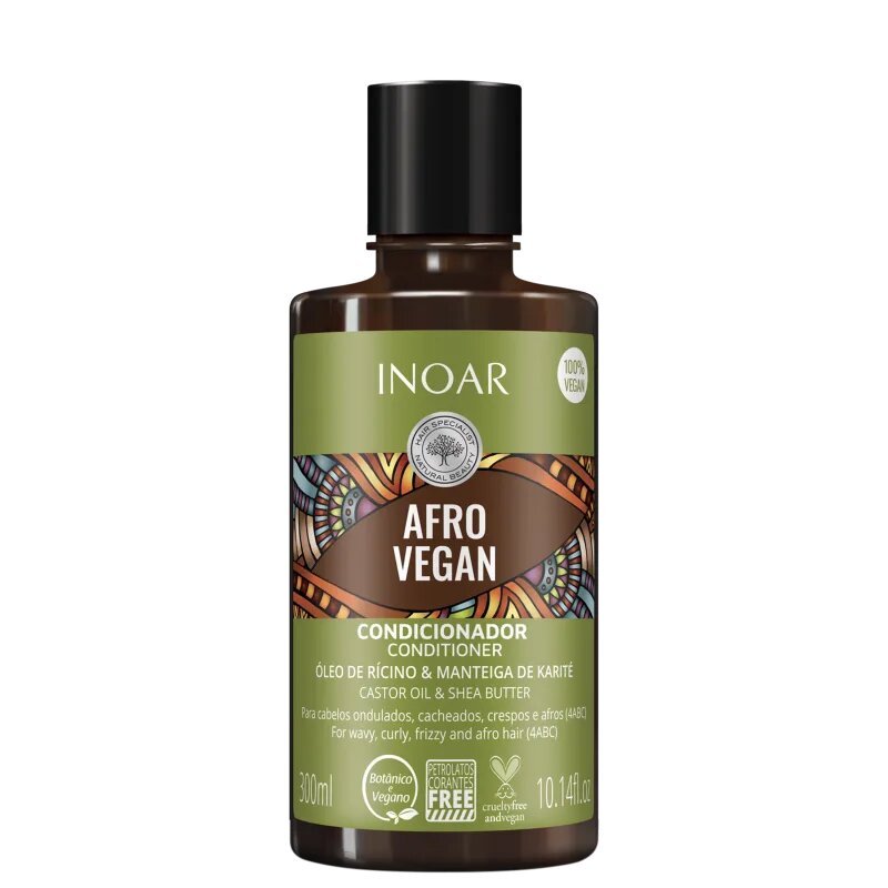 Inoar Afro Vegan - Condicionador Vegano 300ml - Beauty