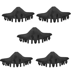 Kit 5 Narigueira Alta Capacete Universal Ls2 FF358 Ls2 FF396 Fw3 Gt2 Fw3 Gt5