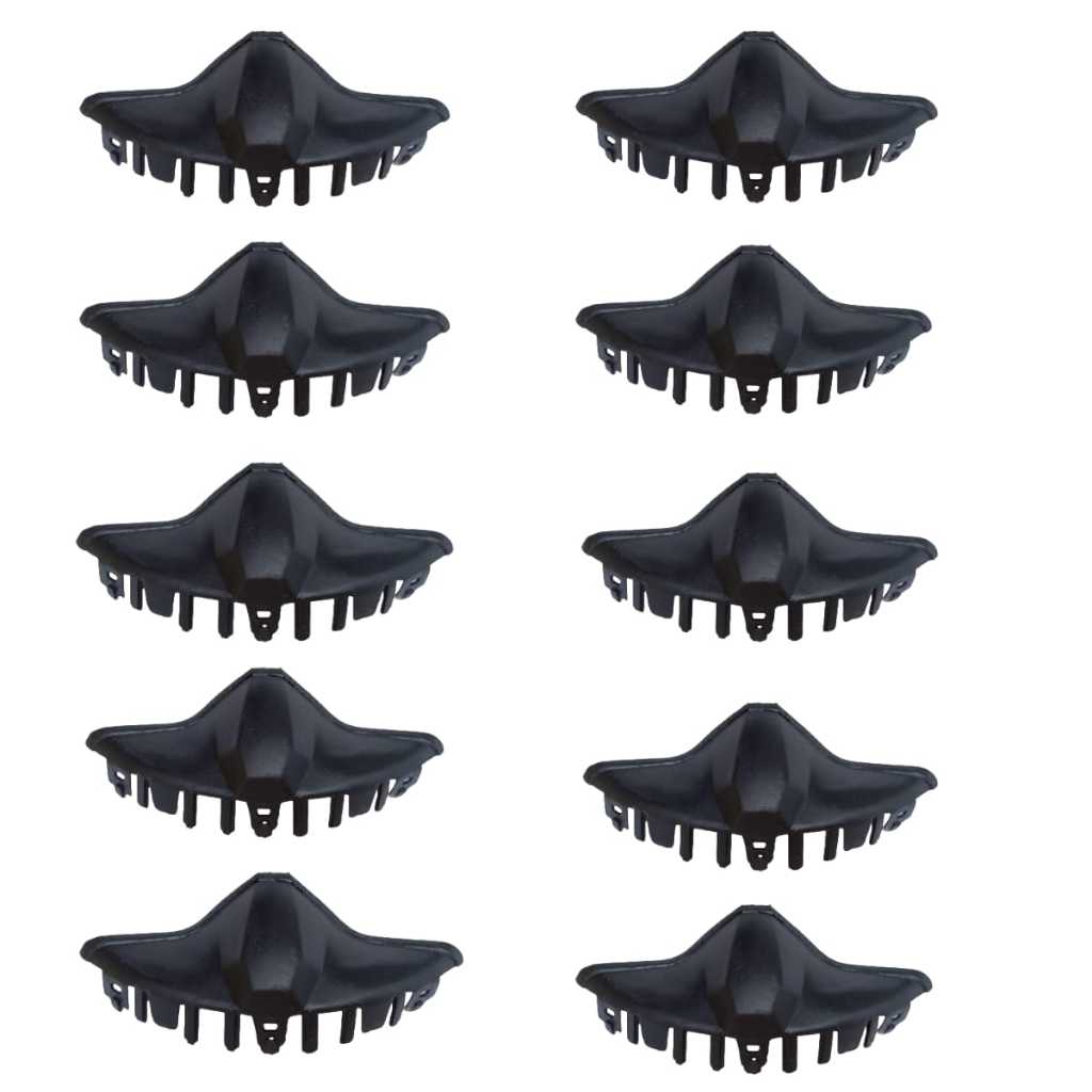 Kit 10 Narigueira Alta Capacete Moto Universal Ls2 FF358 Ls2 FF396 Fw3 Gt2 Fw3 Gt5