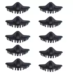 Kit 10 Narigueira Alta Capacete Moto Universal Ls2 FF358 Ls2 FF396 Fw3 Gt2 Fw3 Gt5