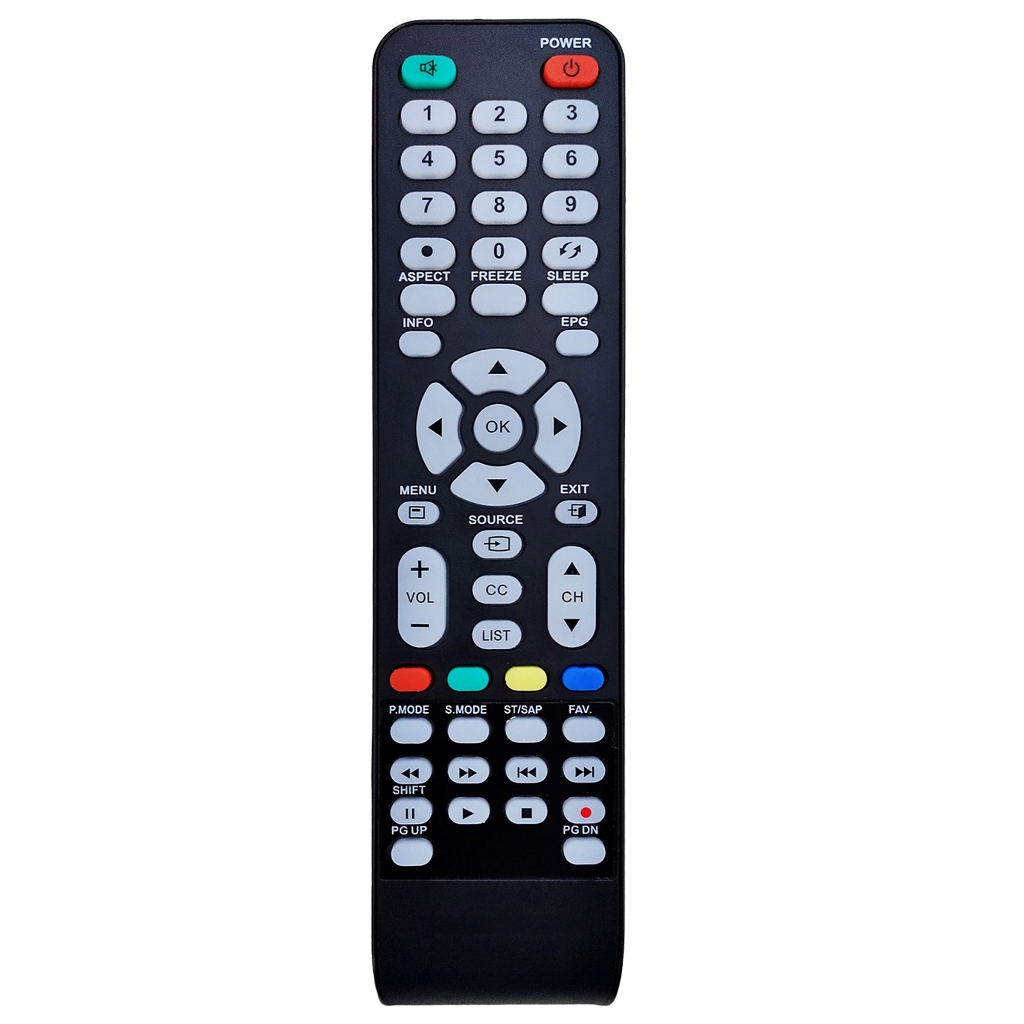 Controle Remoto Compatível Para Tv Cce Lcd D32 L144 Lw144 Lw