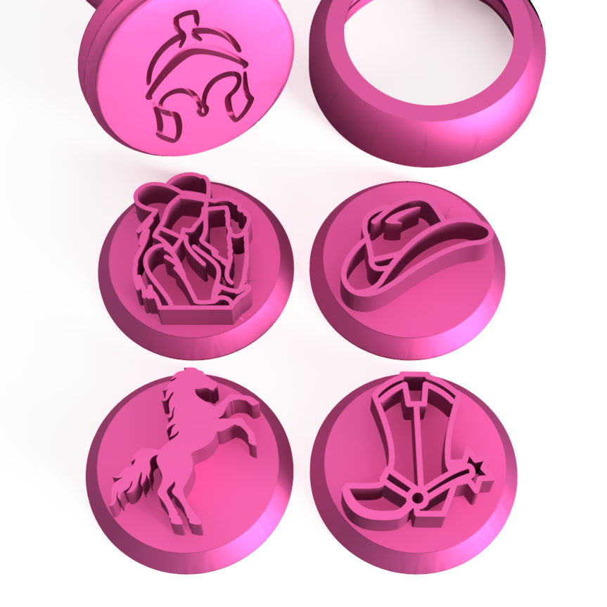 Carimbinhos para brigadeiro kit boiadeira em Oferta na Shopee