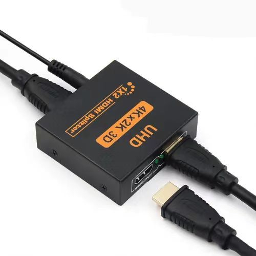 Splitter Divisor Distribuidor De Sinal Imagem Hdmi 4K 1.4 1x2  Splitter Hdmi 1 Para 2 Duplicado Tv em Oferta na Shopee