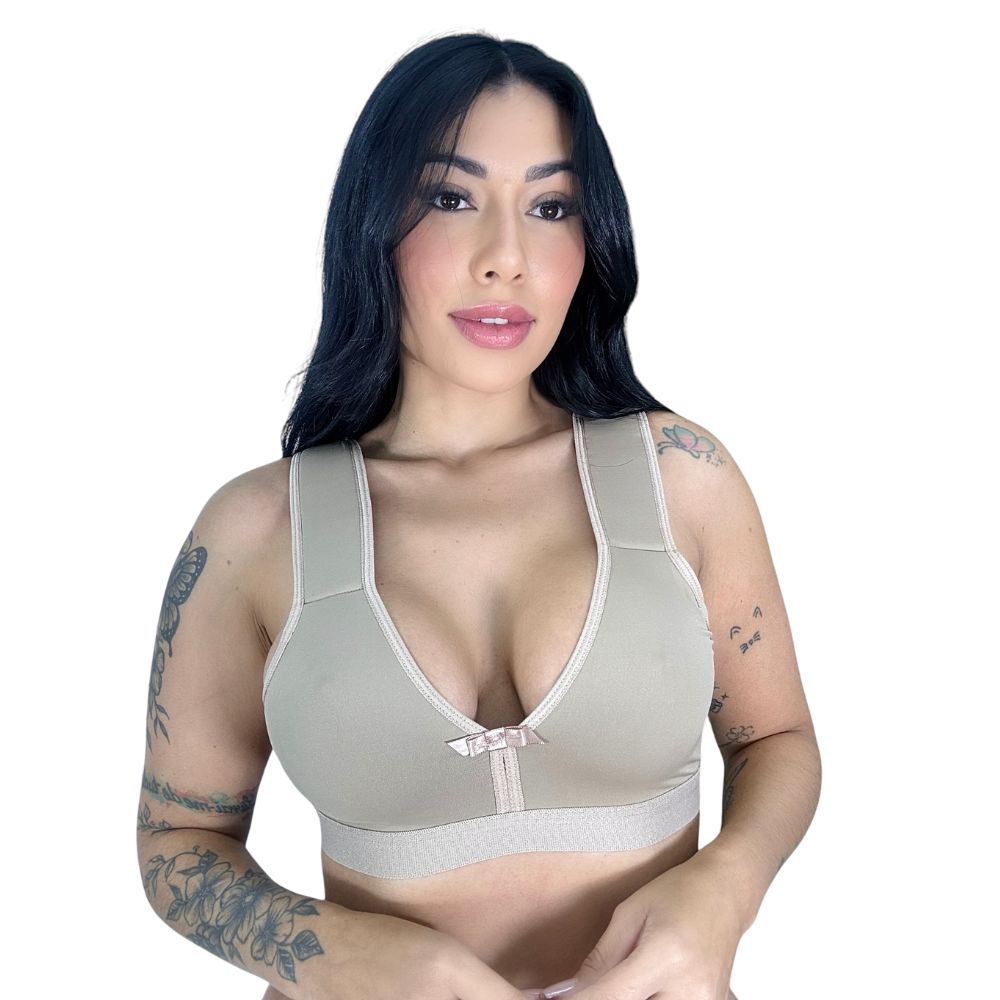 Sutiã Plus Size com Alças Acolchoadas de Espuma Super Reforçado Sustentação M ao 54 Cléo em Oferta na Shopee