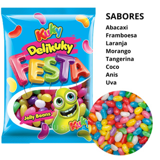 1/2/3 Jujuba Delikuky Sabores Sortidos Festa 1kg - Kuky em Oferta na Shopee