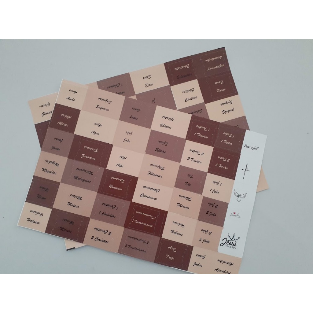 Abas para Bíblia Evangélica | Etiquetas para Bíblia | Índice | Abas adesivas para bíblias | Tons terrosos em Oferta na Shopee