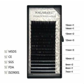 Cílios Nagaraku Premium Mix 7 ao 15 Volume Russo E Fio A Fio - ORIGINAL em Oferta na Shopee