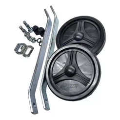 Roda Lateral Rodinha Aço Bicicleta Aro 20 Bike