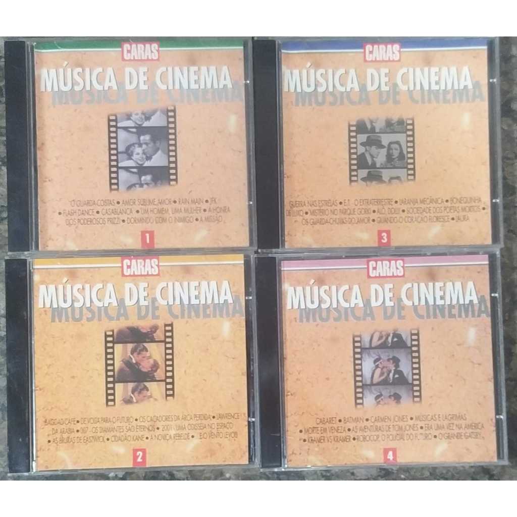 coleção 4 Cds Música De Cinema Caras Vol.1,2,3 E 4-batman-007