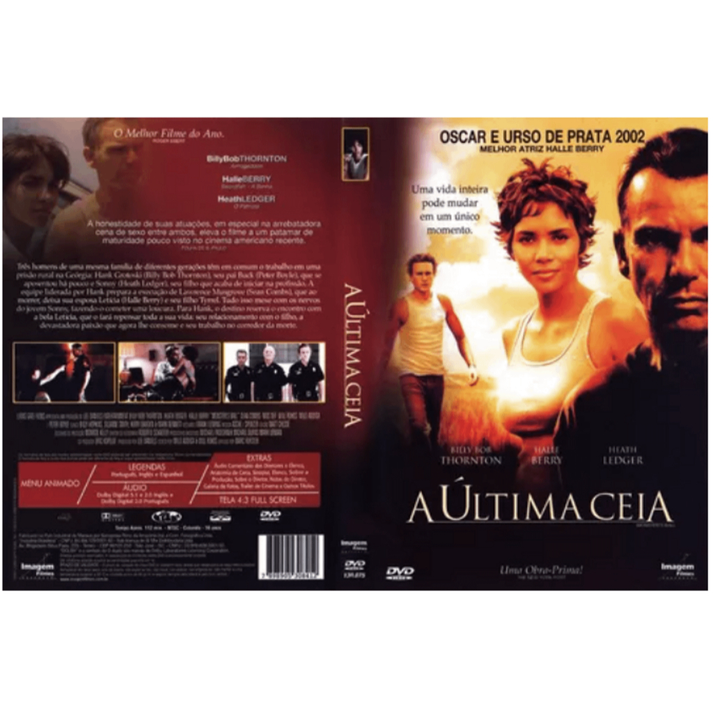 A Ultima Ceia Heath Ledger Billy Bob Thornton Dvd Filme Lacrado e Dublado