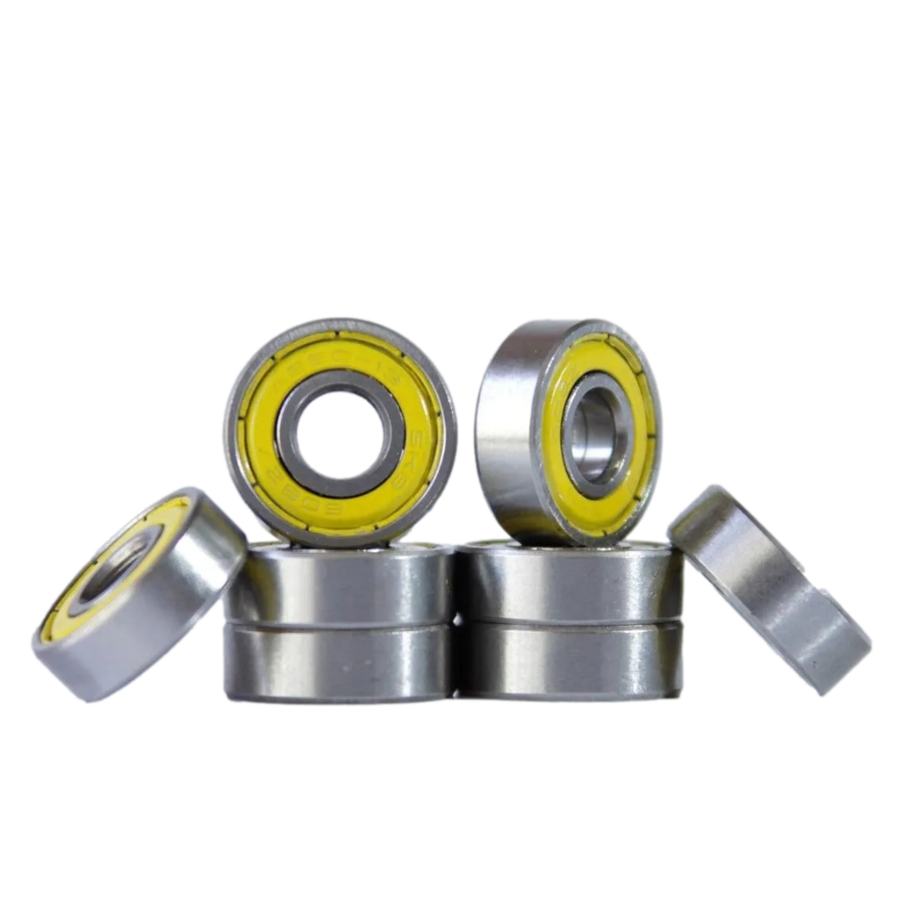1 Rolamento Abec 13 Amarelo Blindado Skate Patins Roller Spinner Abec13 Abec-13 8x22x7 Melhor preço