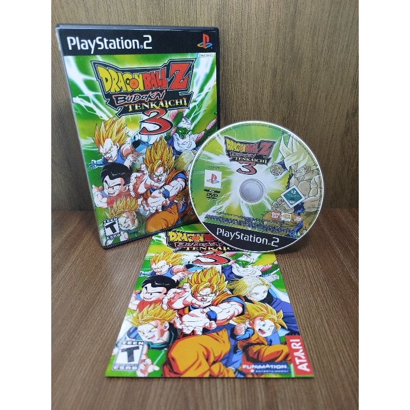 Jogo Dragon Ball Z Budokai Tenkaichi 3 - Playstation 2