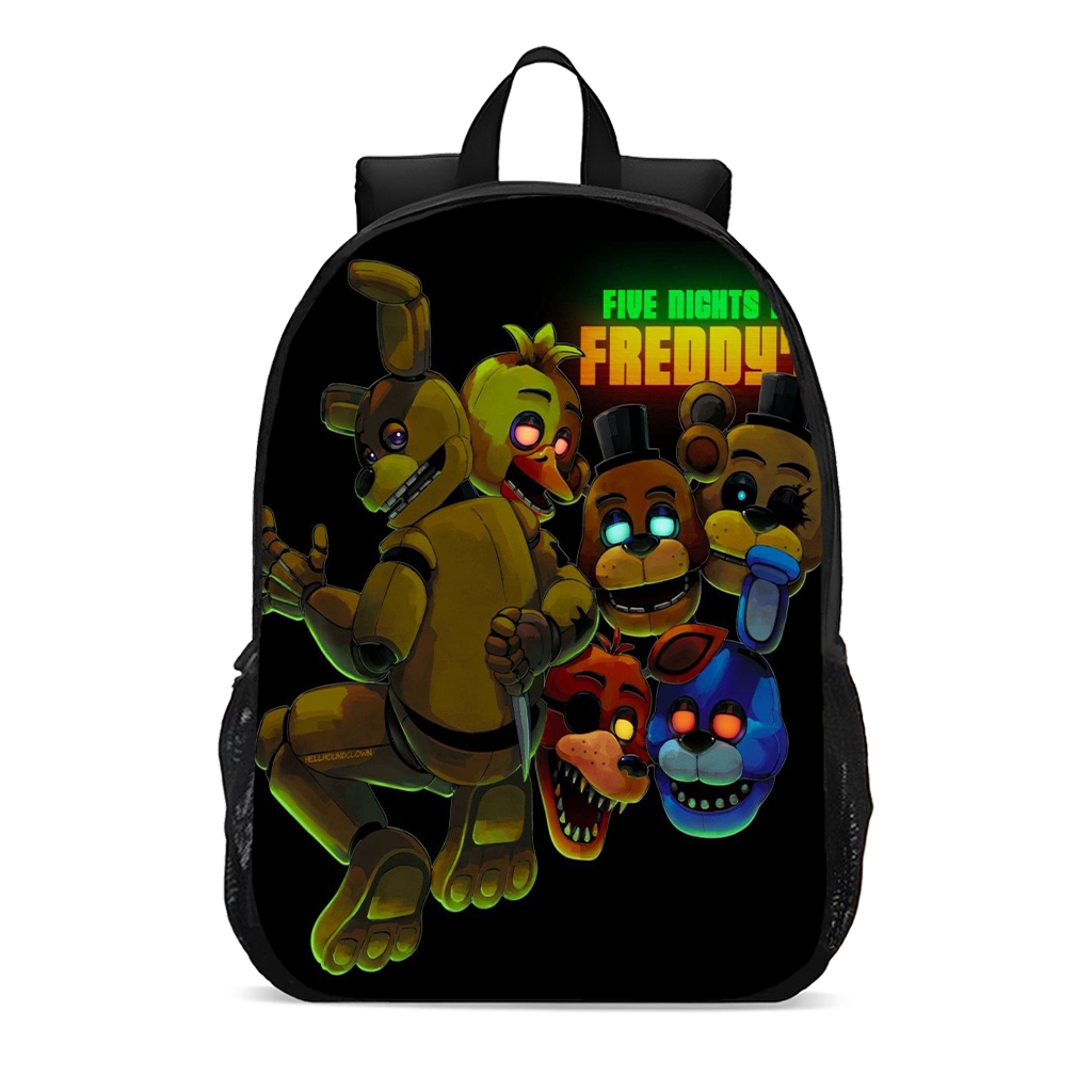 Mochila Escolar Infantil Juvenil fnaf brinquedos suspense terror promoção