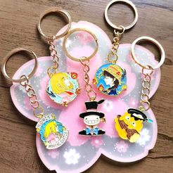 Chaveiros Castelo Animado Anime Howl's Moving Castle Studio Ghibli Fofo Presente