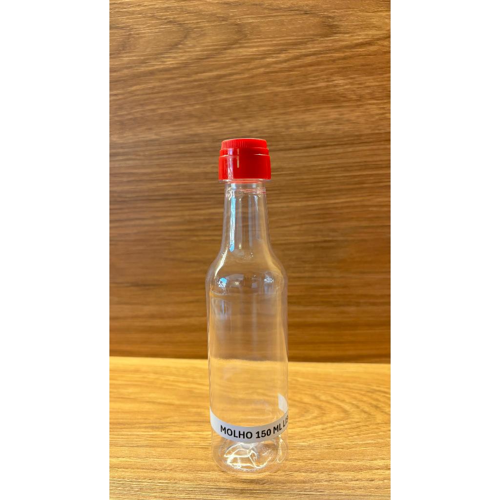 15 FRASCO PET MOLHO DE PIMENTA 150 ML em Oferta na Shopee