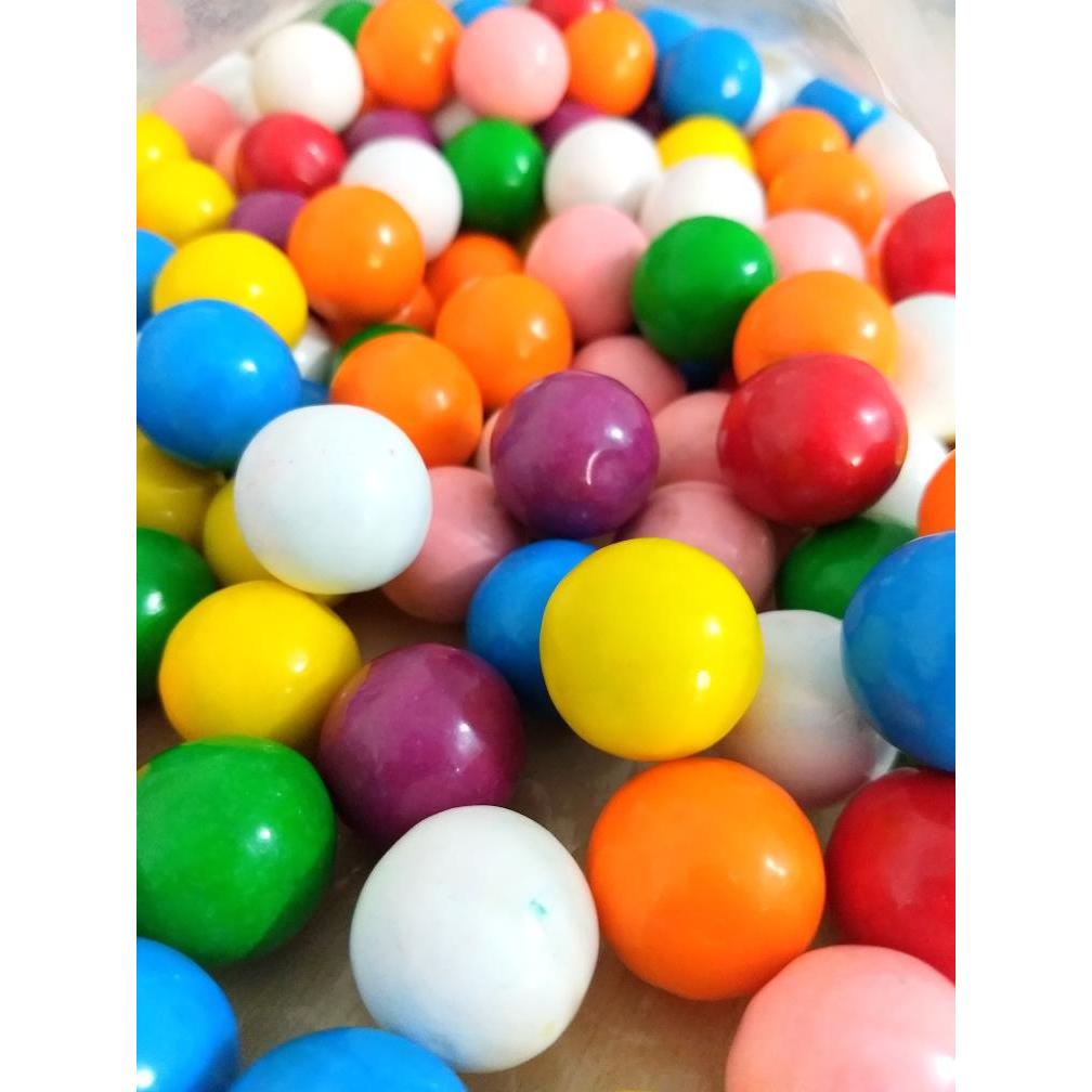 Caixa 852 Chicletes Colorido Para Máquina De Bolinha Pula Pula Vending Machine 26 MM Vários Sabores