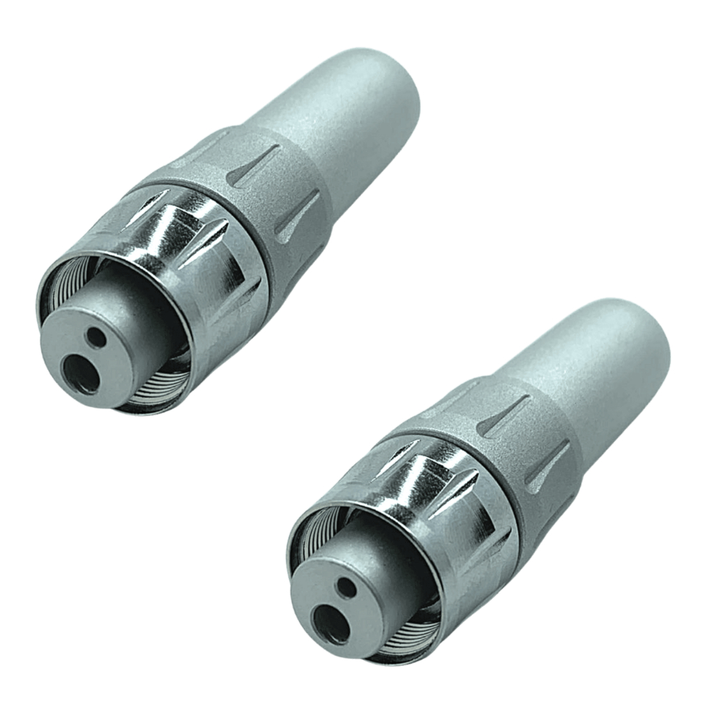 Par Terminal Triplo Borden Com Luva De Regulagem Gnatus / Dabi / Saevo / D700 / Dentscler / Dentemed