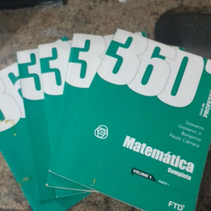 '360° matemática completa volume 1 ensino médio livros do professor