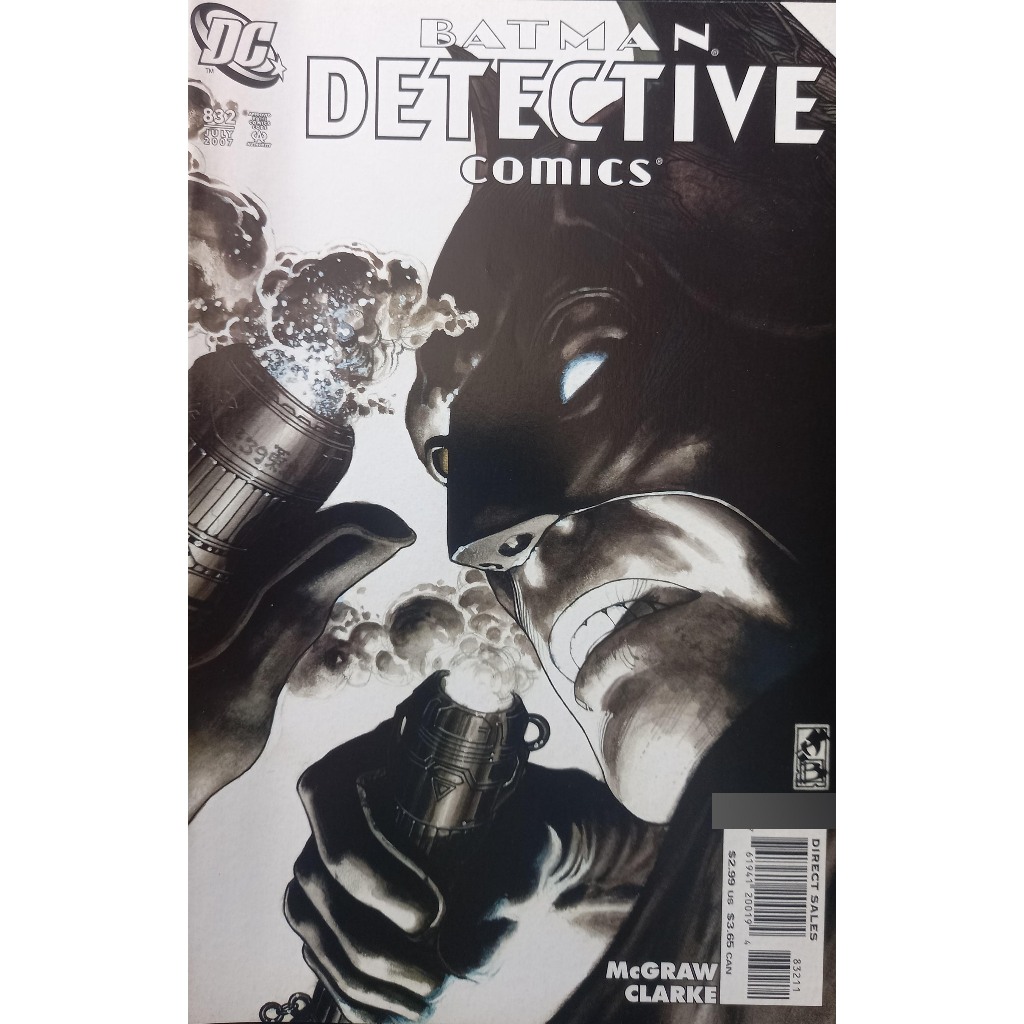 Hq DC Batman Detective Comics 832 -  Vintage - Importada - 2007 - DC Comics