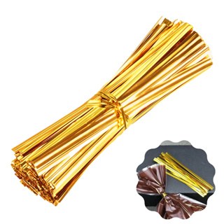 1000/1600 Amarrilho fecho de arame lacre plastificado vários tamanhos em Oferta na Shopee