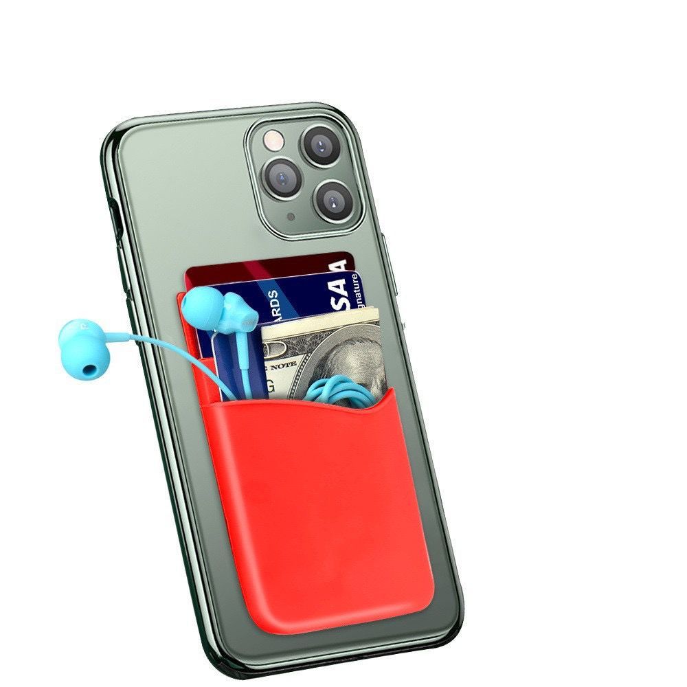 Porta Cartão Adesivo de Silicone Para Celular em Oferta na Shopee