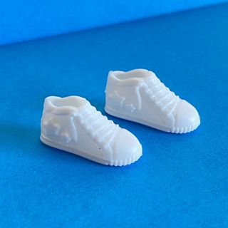 Acessório Par de Sapatinho Branco com Estrelinhas para Boneca em Oferta na Shopee