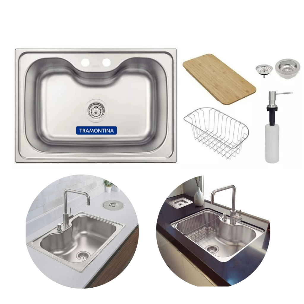 Cuba de Sobrepor Inox Tramontina: Onde Comprar | BuscaProdutos