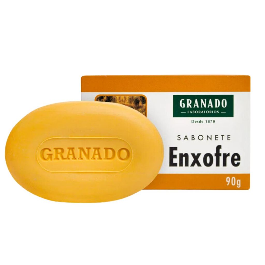 Sabonete Granado Enxofre Peles delicadas Controle Oelosidade/acne 90g - 1 UN em Oferta na Shopee