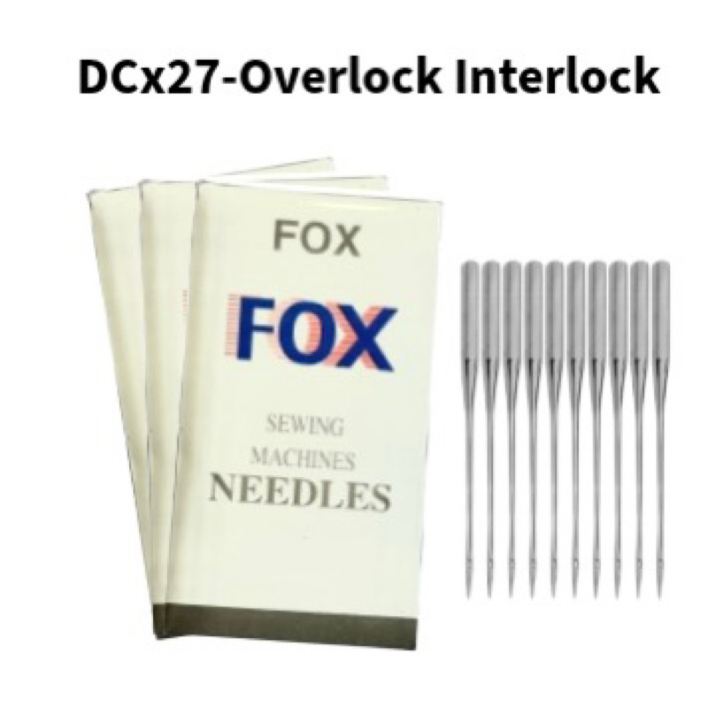 30 Agulhas DCx27 Overlock/Interlock Nº9/10/11/12/14/16/18/19/20/21 Máquina Costura Industrial em Oferta na Shopee