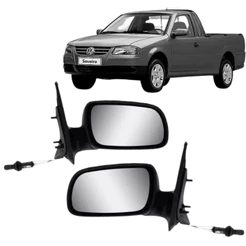 Par Retrovisor Saveiro Gol Parati G3 G4 4 Portas 1999 2000 2001 2002 2003 2004 2005 2006 2007 2008 com Controle