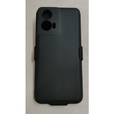 Capa Para Motorola Moto G24 power+ Suporte Cintura Cinto com capa da camurça