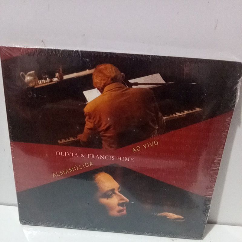 Cd Olivia e Francis Hime Alma música Ao Vivo Lacrado de Fabrica Original