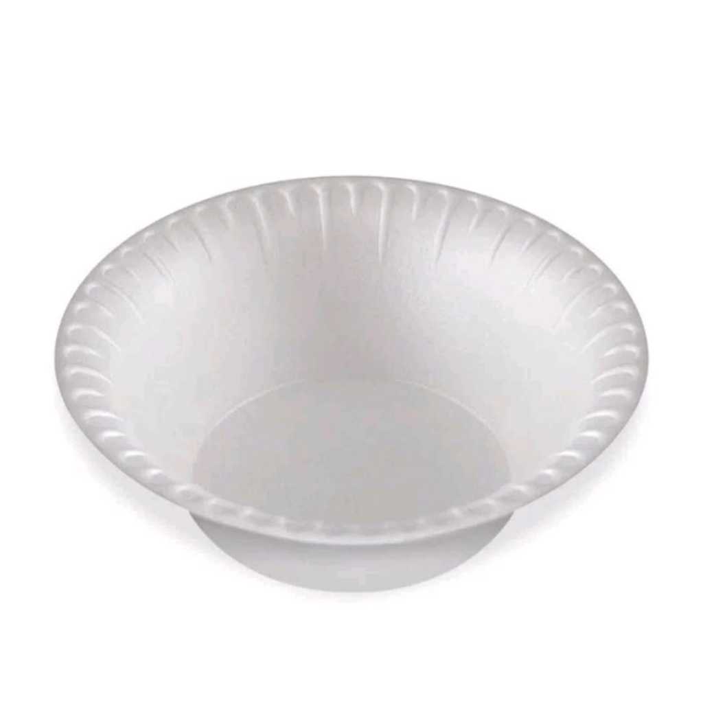 Cumbuca Funda de Isopor Branca C/100 Unidades