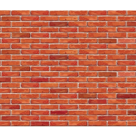 Papel de Parede PREMIUM Decorativo 5 M X 45CM Tijolo vermelhoTijolinho Rustico 3D Auto Adesivo em Oferta na Shopee