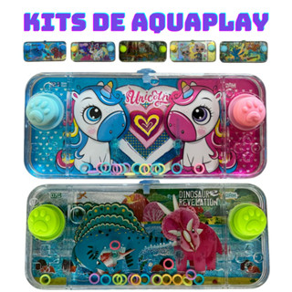 Kits de Aquaplay Jogo de Argolas Agua Água De Plástico Dino Animais Unicornio Infantil Water Game em Oferta na Shopee